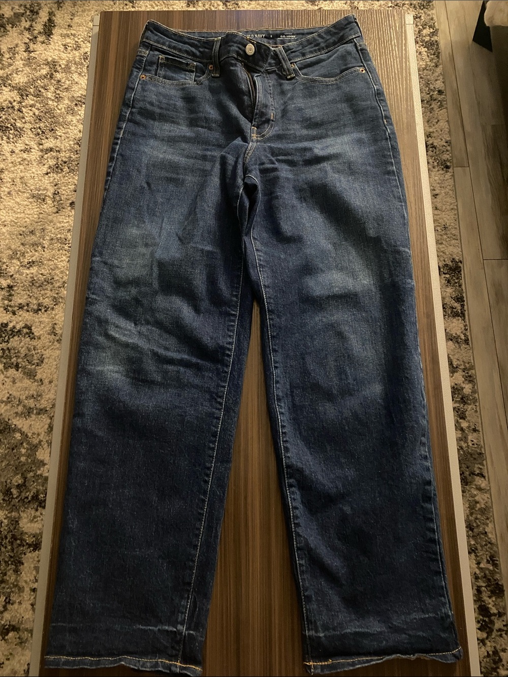 ‼️LISTED UNTIL JUNE 5th‼️ Dark Blue Straight-Leg Jeans